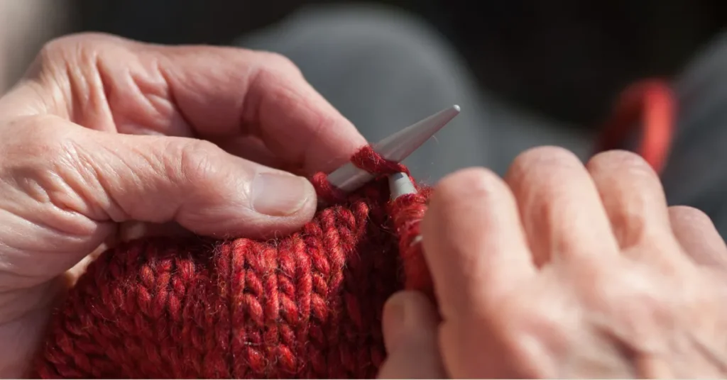 Strikkecafé i Stoholm samler lokale syslere til hyggelige timer