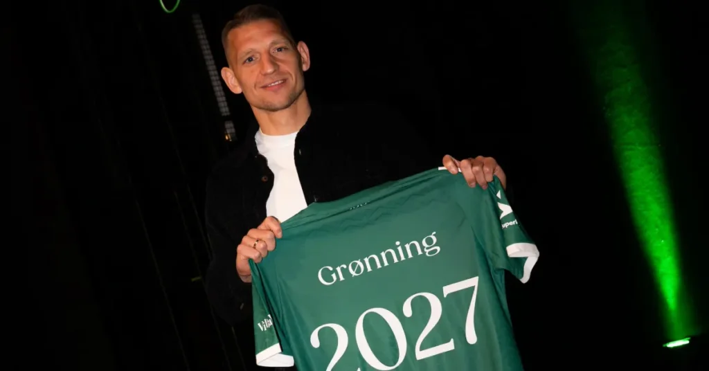 VFF-kaptajn Jeppe Grønning forlænger: Kontrakt til sommeren 2027