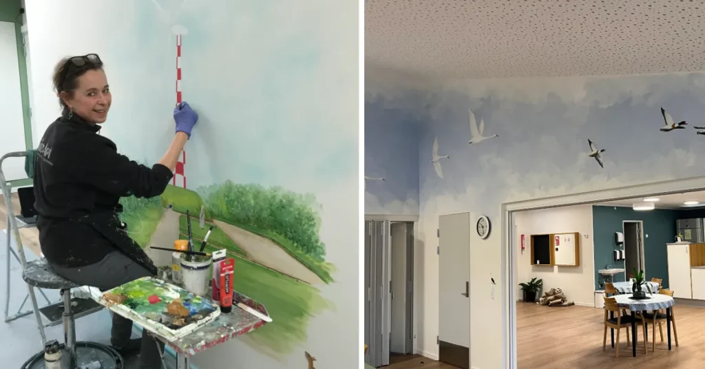 Naturen flytter ind på plejehjemmet i Løgstrup