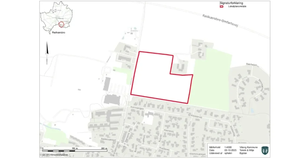 Nyt boligområde ved Brandstrupvej sendes i høring – borgermøde i hallen 10. november