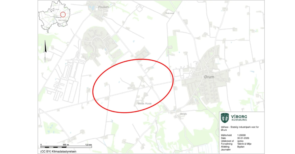 Viborg starter idéfase: Industripark ved Ørum i høring – borgere kan komme med forslag