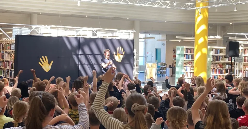 400 skolebørn samles til stor læsefest på Viborg Hovedbibliotek