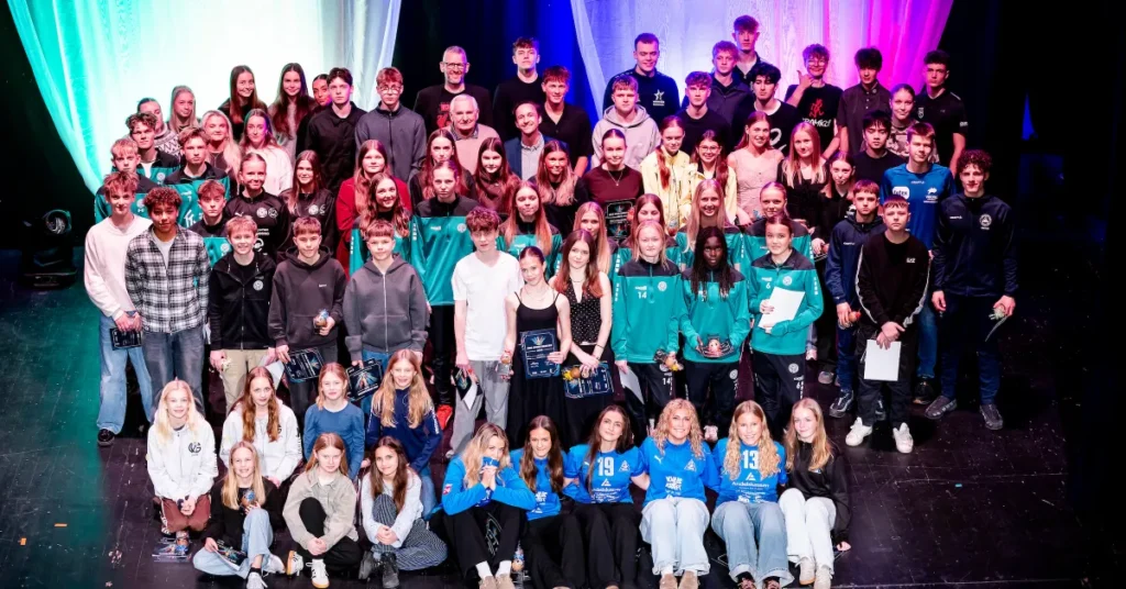 139 unge sportsmestre blev hyldet i Viborg Teater